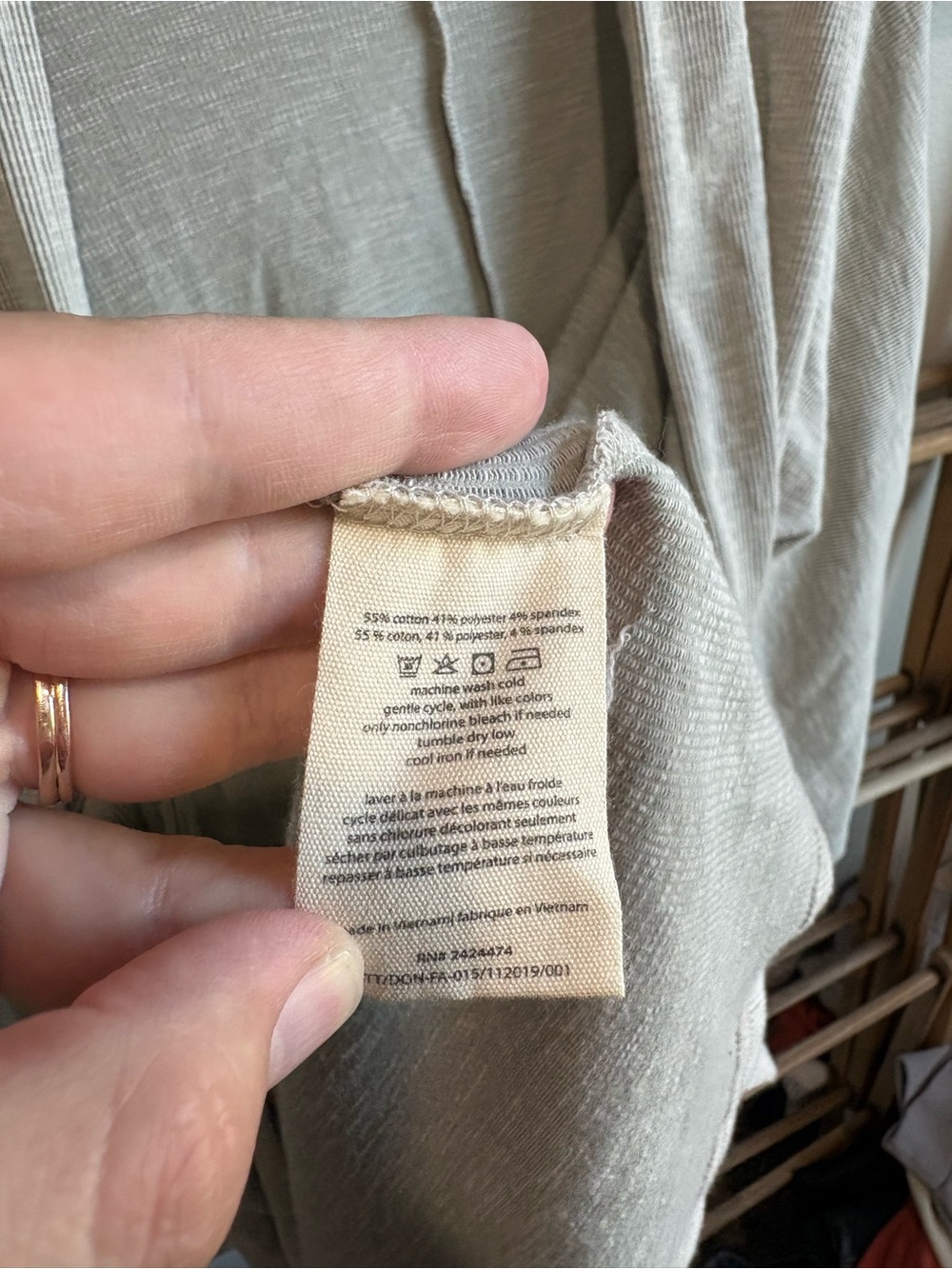 Donni ribbed cardigan OSFA - Picture 8 of 8